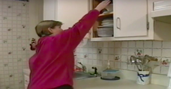 She Reaches For A Bowl, But It Falls On Her Face. She Has No Idea It Just Saved Her Life...