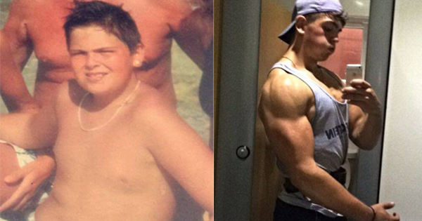 At 15, His Classmates Make Fun Of His Weight. Two Years Later, He