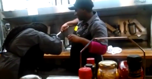 Surveillance Camera Catches Restaurant Employees Doing THIS In The Kitchen